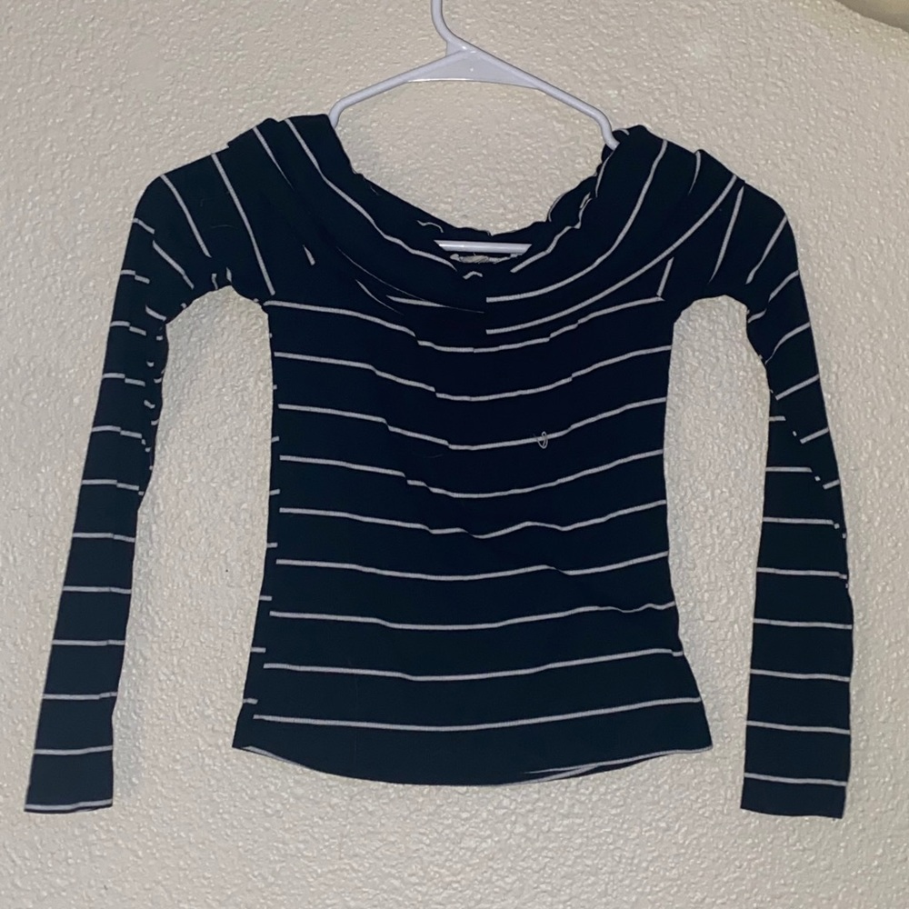 L.A. Hearts Fitted Striped Long Sleeve ✨